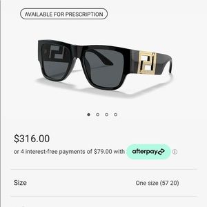 Brand New Versace Glasses